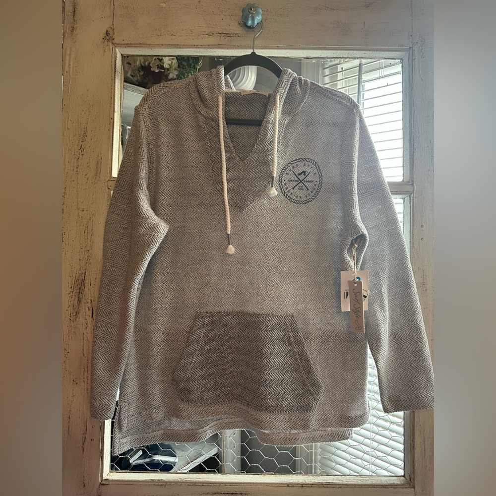 Surf style | Madeira Beach, FL Grey hoodie